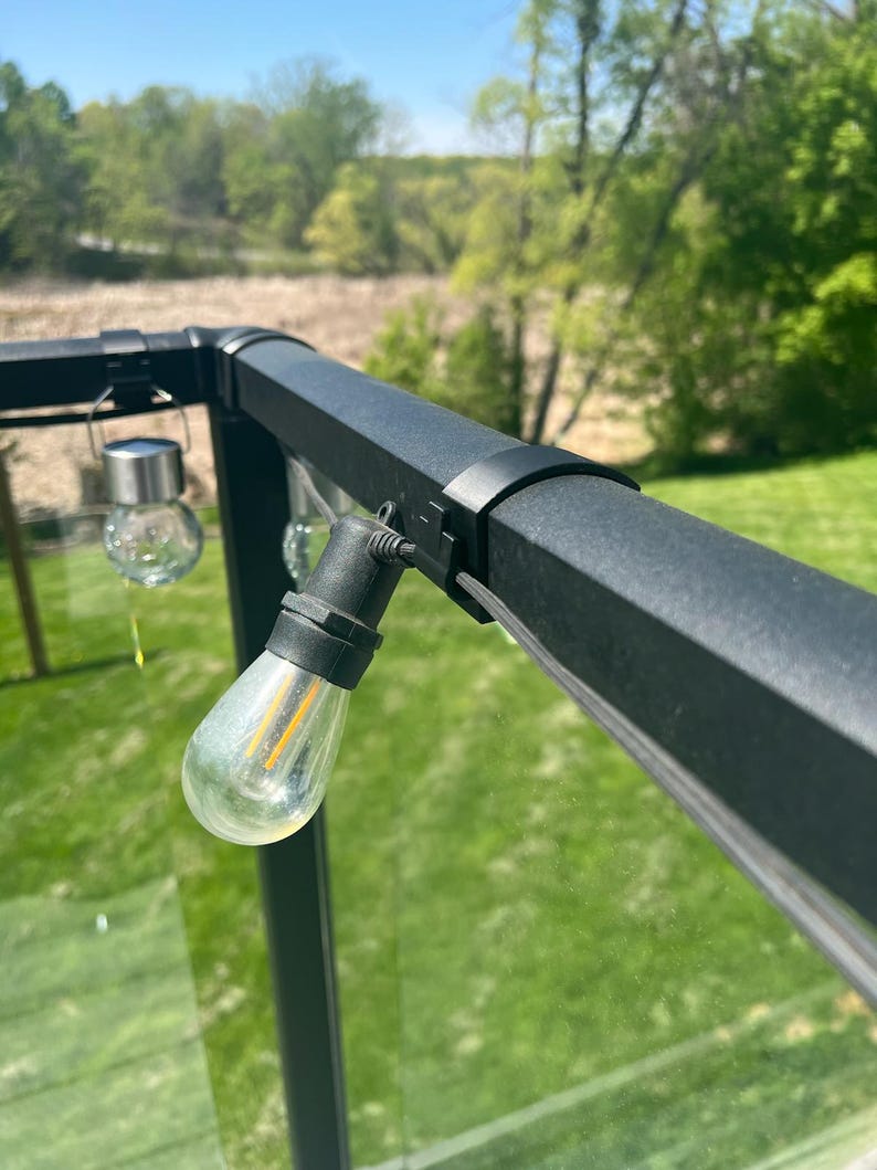 Deck Railing Light Clips (compatible With Westbury C10, C30 and Glass ...