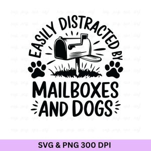 郵便受けと犬に気を取られやすい、郵便受け（SVG）、郵便局員（SVG）、郵便配達員への贈り物、郵便局の贈り物、郵便配達員、郵便局員（PNG）