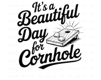 C&#39;est une belle journée pour Cornhole, Cornhole Svg, Cornhole Game Svg, Cornhole Star Svg, Chemise Cornhole, Svg Cornhole drôle, Svg Cornhole Lover