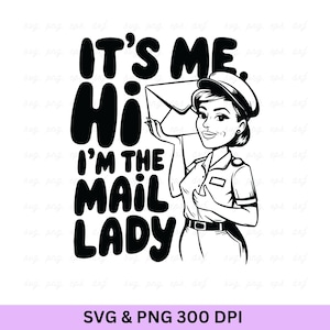 私です。こんにちは、郵便配達員です。SVG、郵便受けSVG、郵便局員SVG、郵便配達員ギフト、郵便局ギフト、郵便配達員、郵便局員シャツSVG