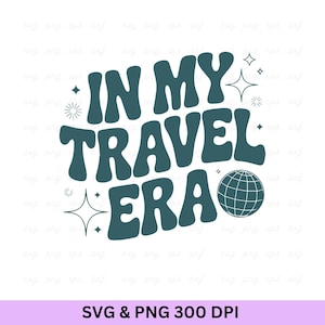 In meiner Reise-Era-Svg, 2025 Reise-Shirt, Reise-Geschenk, Urlaubs-Shirt, lustiges Reise-Hemd, Geschenke für Reisende, Abenteuer svg, Reise-Svg