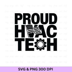 Orgulloso técnico de HVAC, Svg de técnico de HVAC, Svg de técnico de HVAC, Svg de citas de HVAC, Svg de Cricut de HVAC, Diseño de vida de HVAC, Camiseta de técnico de HVAC, Descarga instantánea