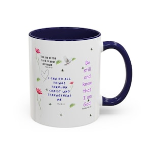 Christian Gift UK, Inspirational Coffee Mug - Motivational Mug - Affirmation Cup, Faith Mug - Prayer Mug - Bible Verse Mug - Christian Mug