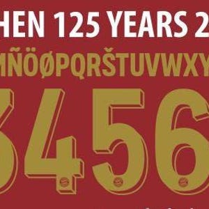 Vetor Bayern de Munique 125 Anos 2024 2025
