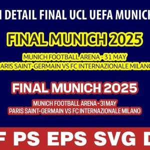 ベクターマッチ日程 UCLミュンヘン2025決勝
