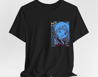 Koszulka Sailor Moon z motywem anime dla miłośników samochodów