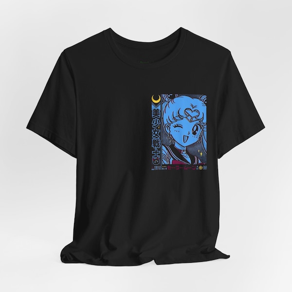 Sailor moon tshirt cars lover anime tee