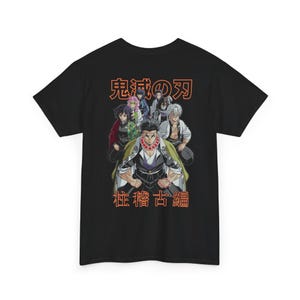 Camiseta Demon Slayer Tanjiro Kamado, camiseta Hashira, camiseta do filme Castelo Infinito, blusa de algodão unissex