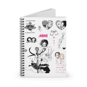 Nana Diario Cuaderno anime Nana osaki Hachi Nana komatsu