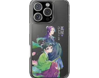 The apothecary diaries phone case clear phone case Maomao Jinshi