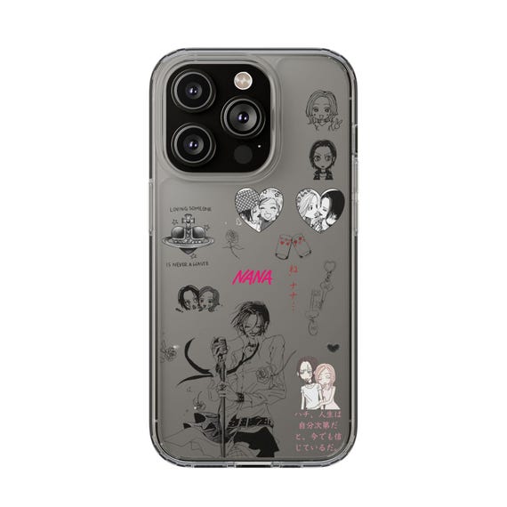 Nana Anime Clear Case Nana Osaki Nana Komatsu Hachi Phone Case - Etsy