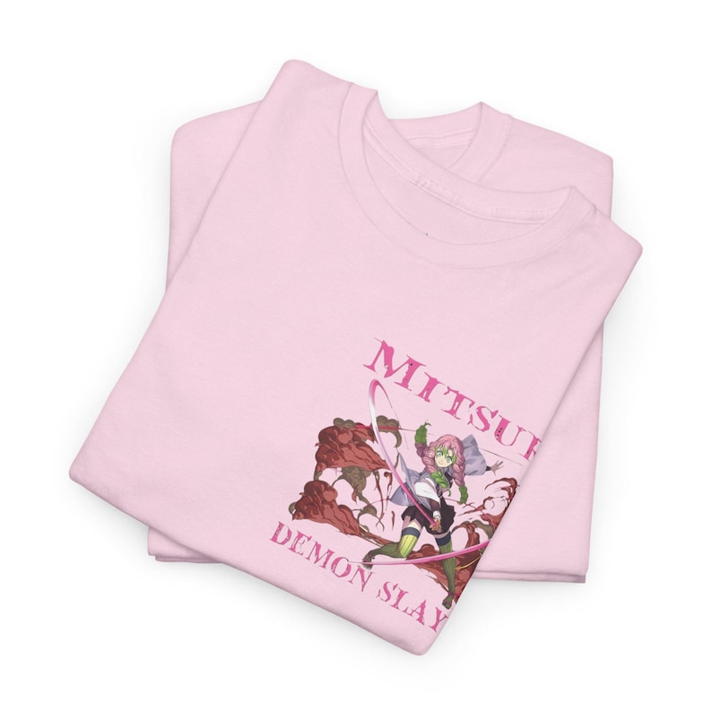 Maglietta Mitsuri Kanroji Hashira Maglietta Demon Slayer Maglietta Mitsuri Love Pillar Maglietta unisex ispirata agli anime, Abbigliamento Otaku Demon Slayer immagine 5