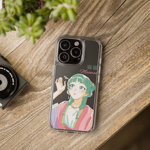 Maomao Clear Phone Case The apothecary diaries anime phone case