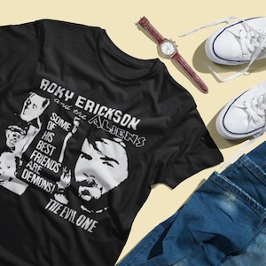 Roky Erickson  t shirt T shirt   screen print  13th Floor Elevators
