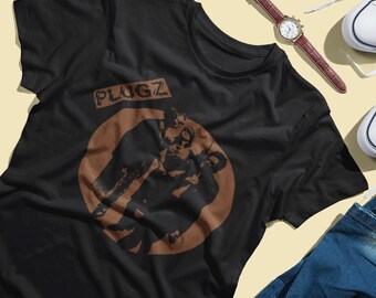 Camiseta de la banda Plugz Los Ángeles punk Hardcore Latino punk Repo Man