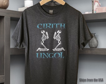 Cirith Ungol  T shirt screen print short sleeve     shirt cotton