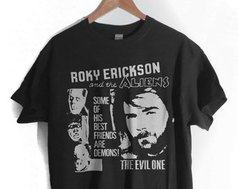 Roky Erickson  t shirt T shirt   screen print  13th Floor Elevators