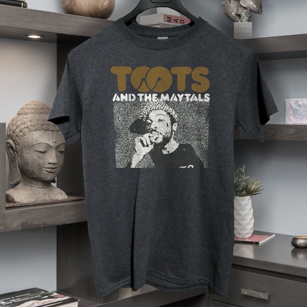 Toots and the Maytalls T shirt screen print short sleeve  ska reggae dub