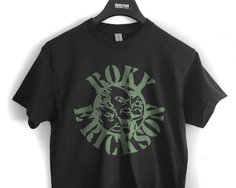 Roky Erickson   T shirt screen print short sleeve     shirt cotton
