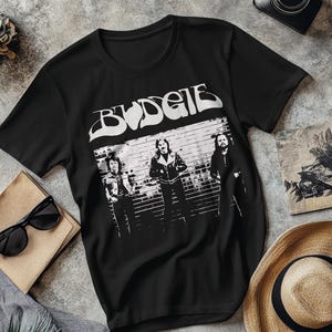 Budgie band T shirt  70&#39;s Welsh Hard rock metal NWBHM Hawkwind