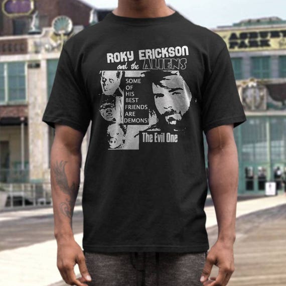 Roky Erickson T Shirt T Shirt Screen Print 13th Floor Etsy