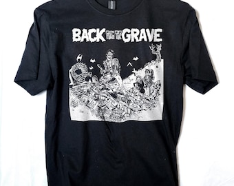 Back from the Grave  t Shirt 60's Punk Garage Rock Compilation