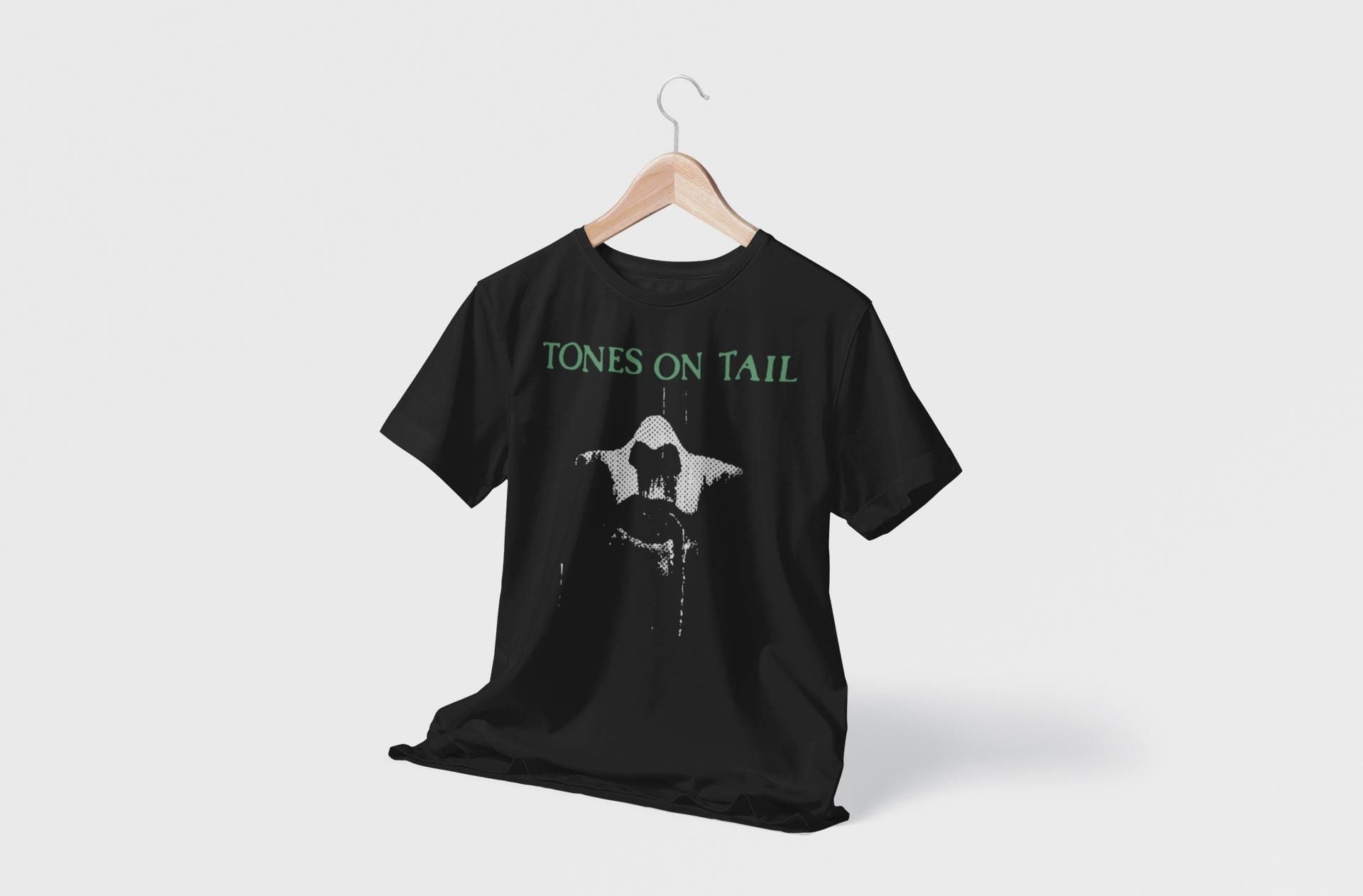 Tones on Tail Band T Shirt Post Punk Screen Print Bauhaus
