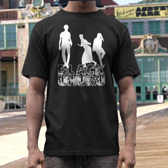 Black uhuru store t shirt
