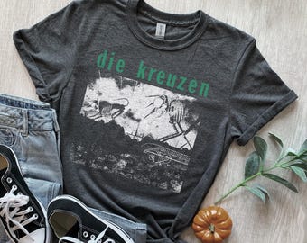 Die Kreuzen Band T Shirt Siebdruck kurzarm