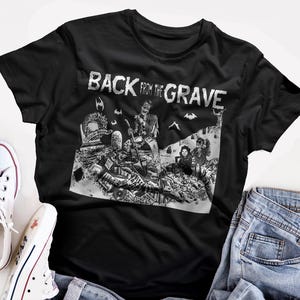 Back from the Grave  t Shirt 60&#39;s Punk Garage Rock Compilation