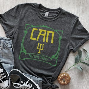 can  t shirt T shirt   screen print short sleeve  black shirt cotton