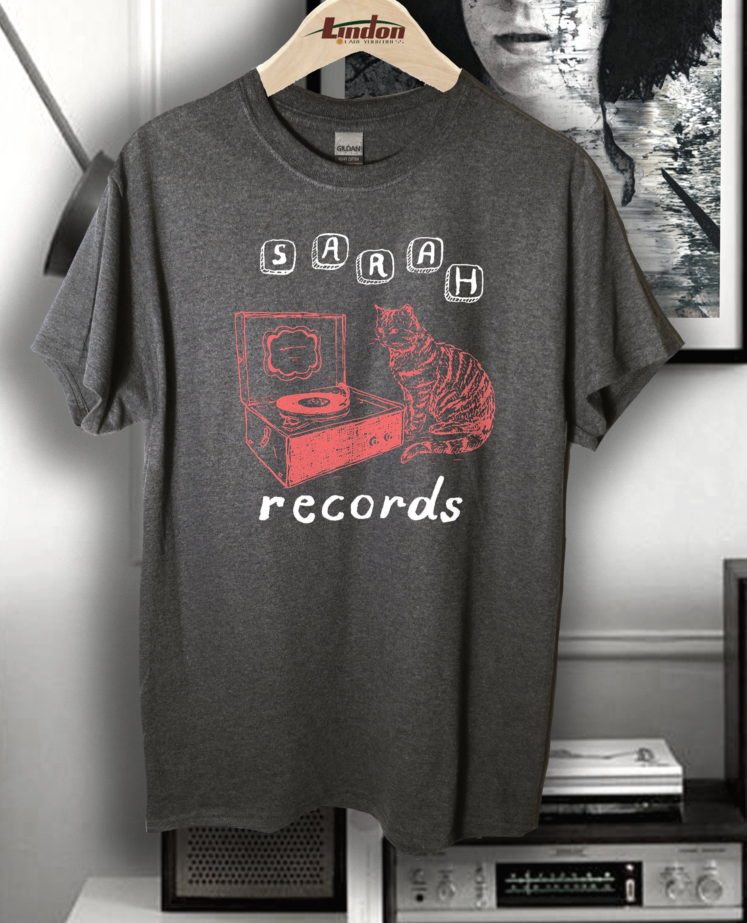 Sarah Records T Shirt Screen Print 