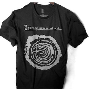 Flying Saucer Attack band  t shirt Bristol space rock krautrock psych shoegaze