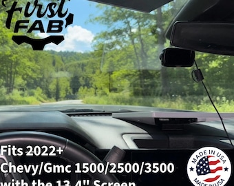 Soporte para tablero Starlink Mini 2022-2026 Chevy Silverado GMC Sierra 1500 2500HD 3500HD / Laser Fit USA