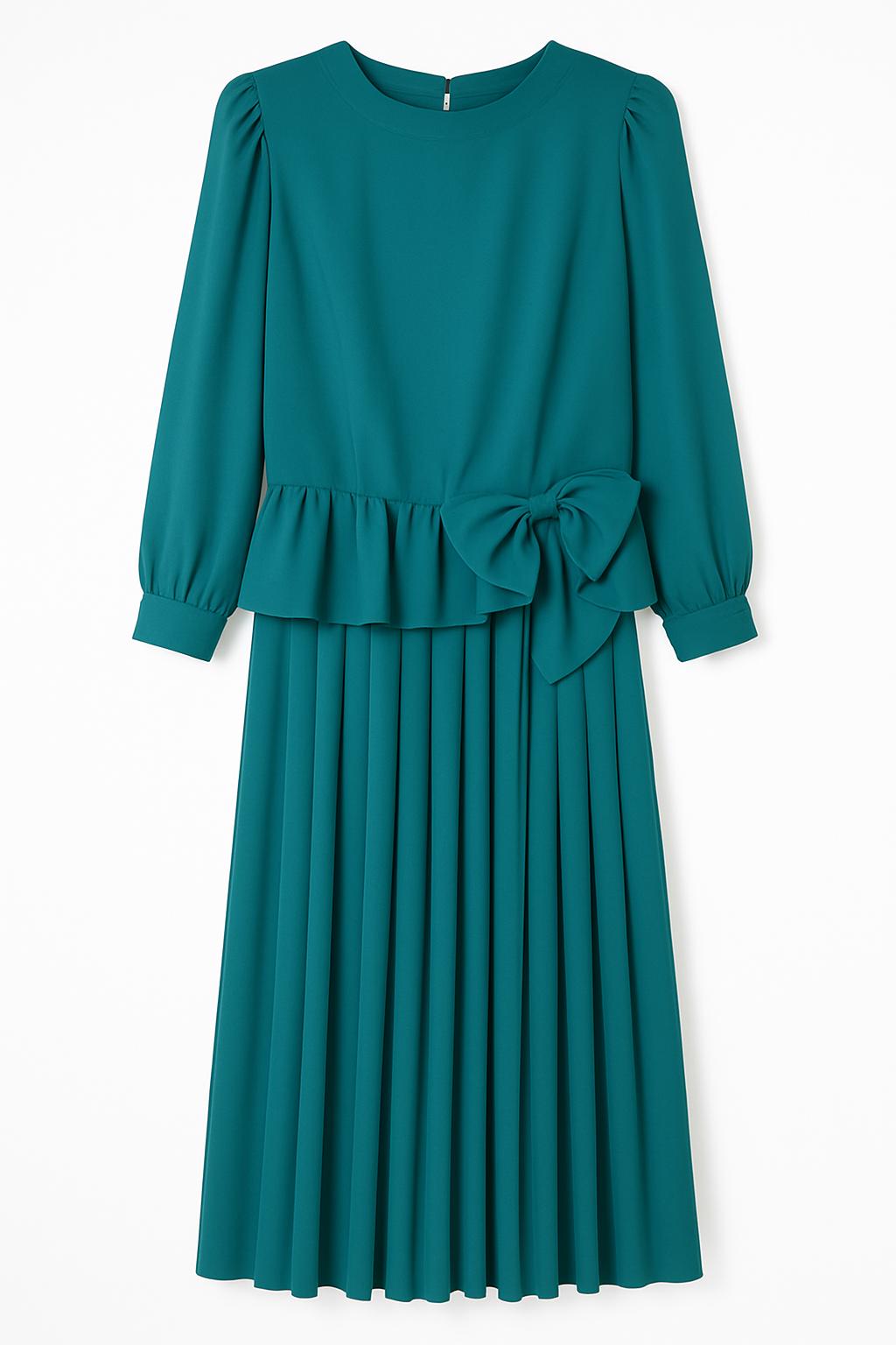 Green Peplum Dress - Etsy Ireland Green Peplum Dress - Etsy Ireland