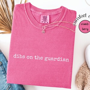 Dibs on The Guardian, Shield of Sparrows Merch Devney Perry, Princess Odessa Wolfe, Turah, Fantasy Romance Shirt, Bookish Boyfriend image 8