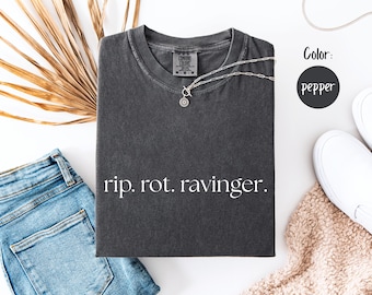 Slade Ravinger Comfort Colors® Tee, Plated Prisoner Series, Auren Goldfinch x King Rot, Raven Kennedy Merch, Commander Rip, Dark Romance Tee