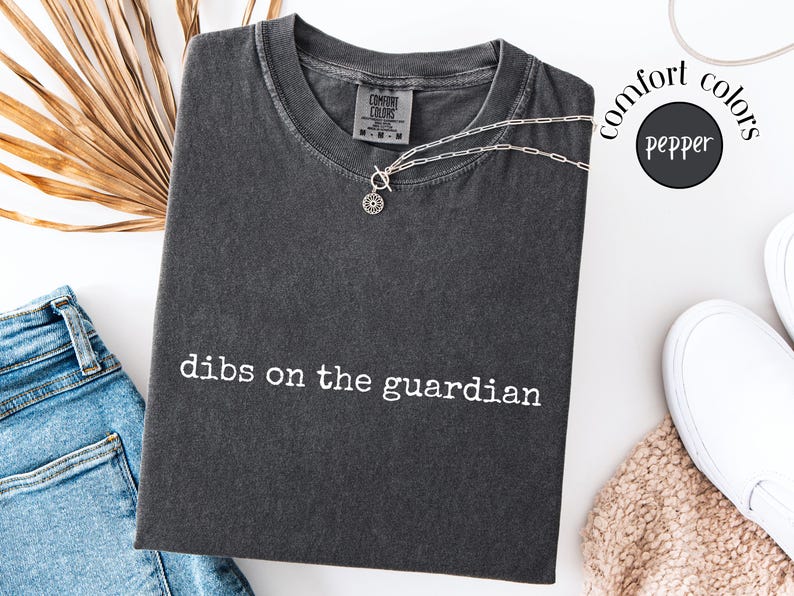 Dibs on The Guardian, Shield of Sparrows Merch Devney Perry, Princess Odessa Wolfe, Turah, Fantasy Romance Shirt, Bookish Boyfriend image 1