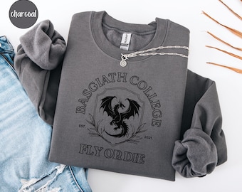 Sudadera Basgiath, Sudadera Dragon Rider, Xaden Riorson, Merchandising de Onyx Storm, Regalo para lector de libros, Sudadera Fourth Wing, Riders Quadrant