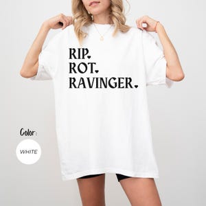 Rip. Rot. Ravinger. Comfort Colors® Plated Prisoner Series, Auren Goldfinch x Slade Ravinger, Raven Kennedy Merch, Fantasy Bookful T-Shirt