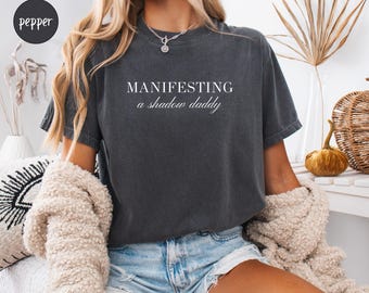 Shadow Daddy Shirt Comfort Colors® Tee, Book Boyfriend Apparel, Dark Romance Bookstagram, Kingfisher Xaden Rhys,Bookish Gifts for Book Lover