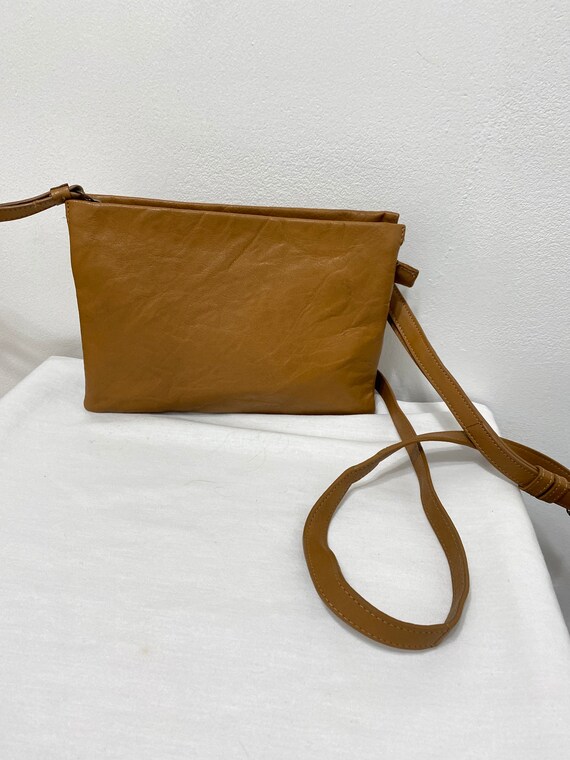 SALe Lucky Brand Chira Walnut Leather Cross Body o