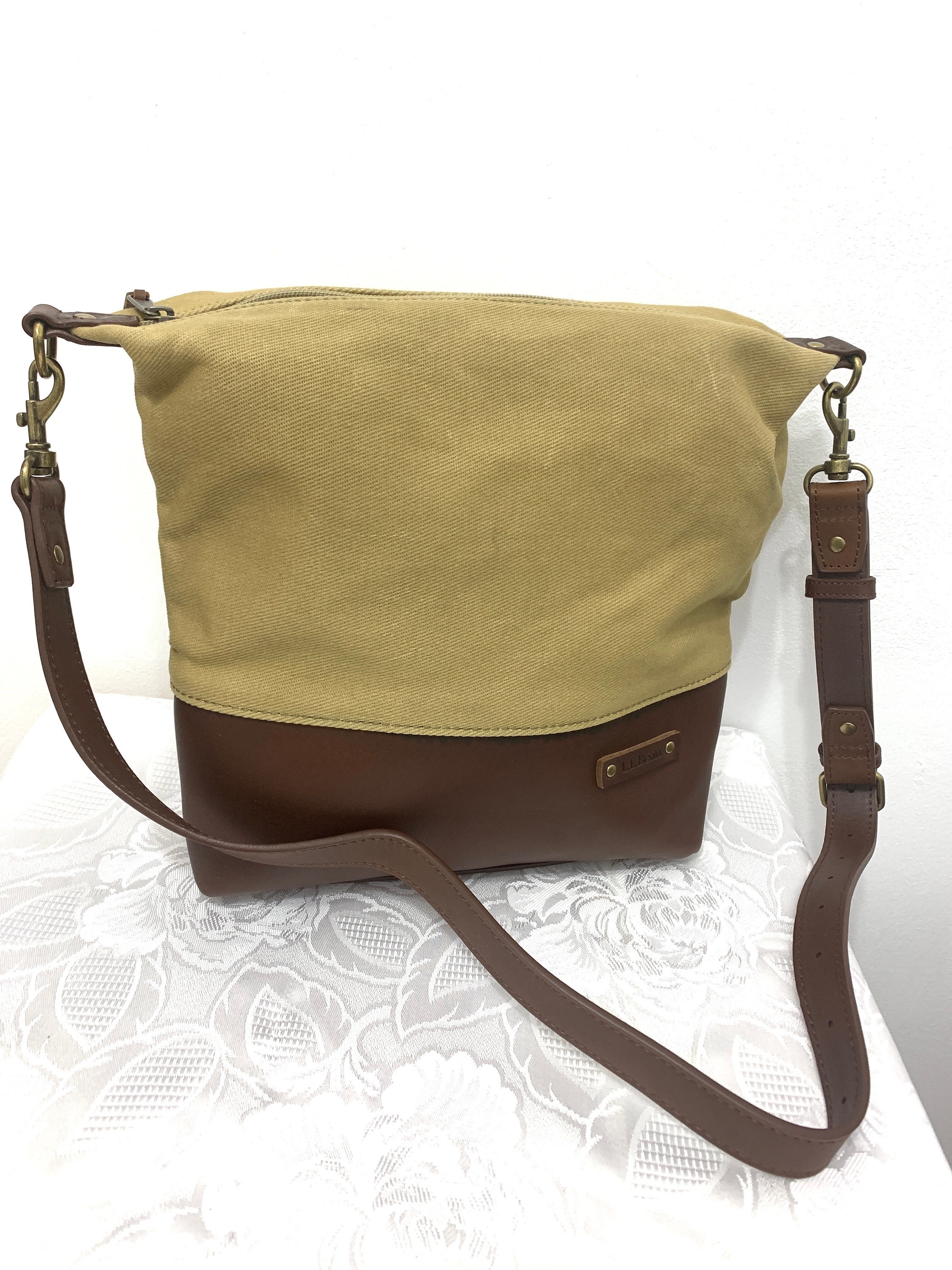 L.L.Bean Waxed Canvas Crossbody