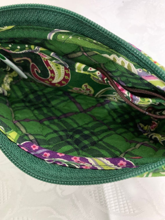 Vera Bradley Chelsea green Wristlet Clutch Bag - image 6