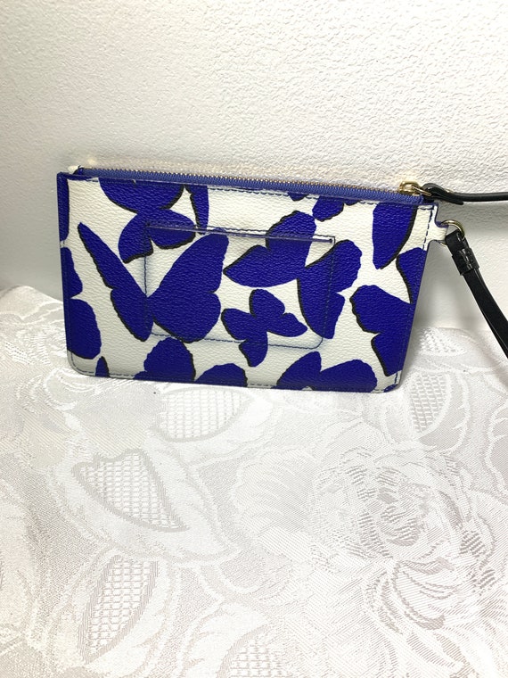 Vintage Kate Spade Rare Butterfly wristlet Pouch B