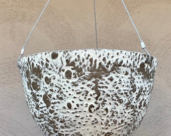 9" Hanging Ceramic Planter