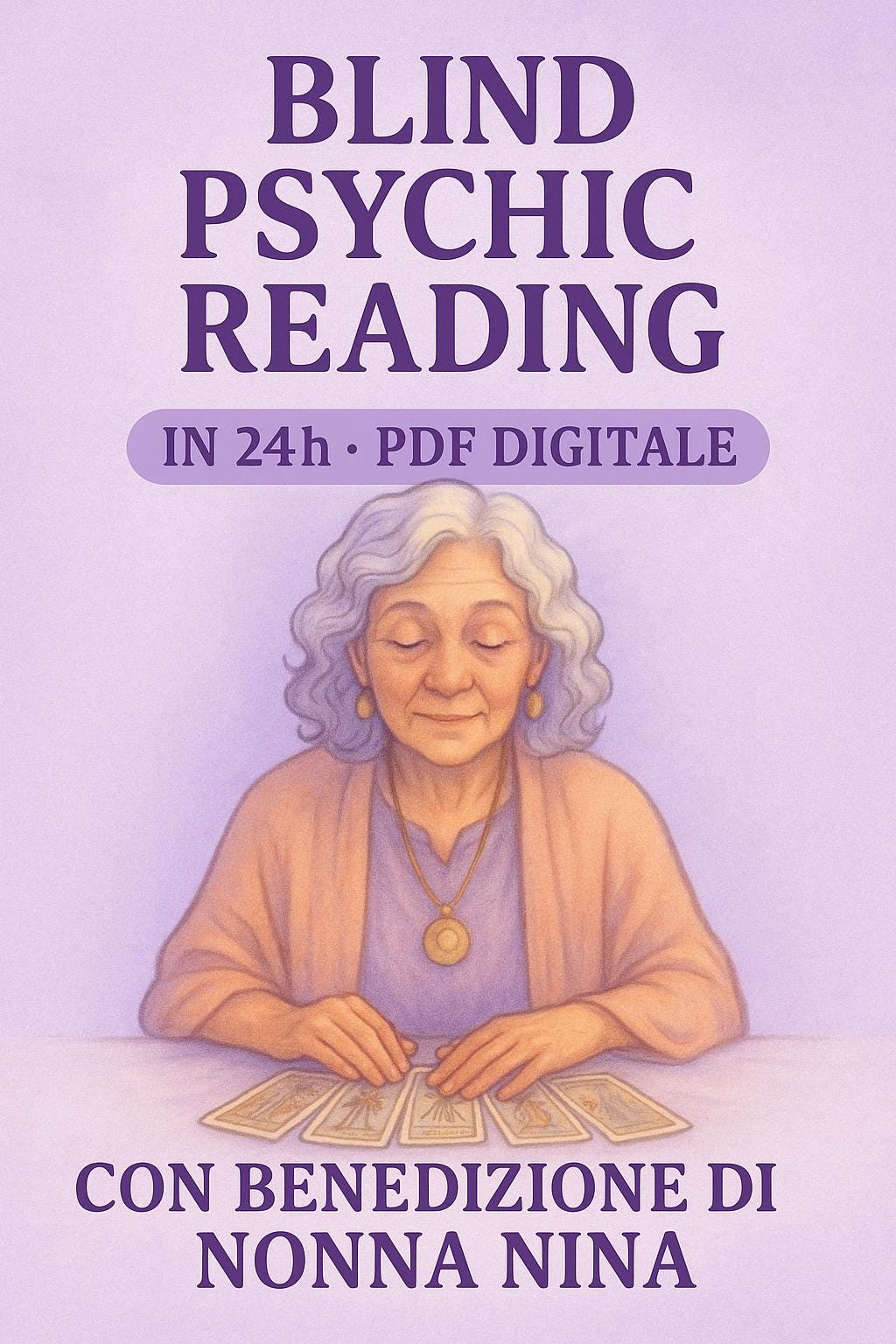 Deep Blind Psychic Reading – Personalized Spiritual Messages in 10 min Digital Blessing by Grandma Nina