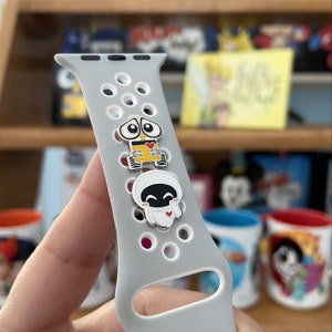 Wall E Apple Watch Charm Eve Watch Charm Wall E and Eve Watch Charm Pixar Watch Charm