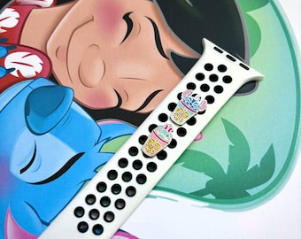Lilo and Stitch Watch Charm: Boba Tea Scrump Enamel Pin