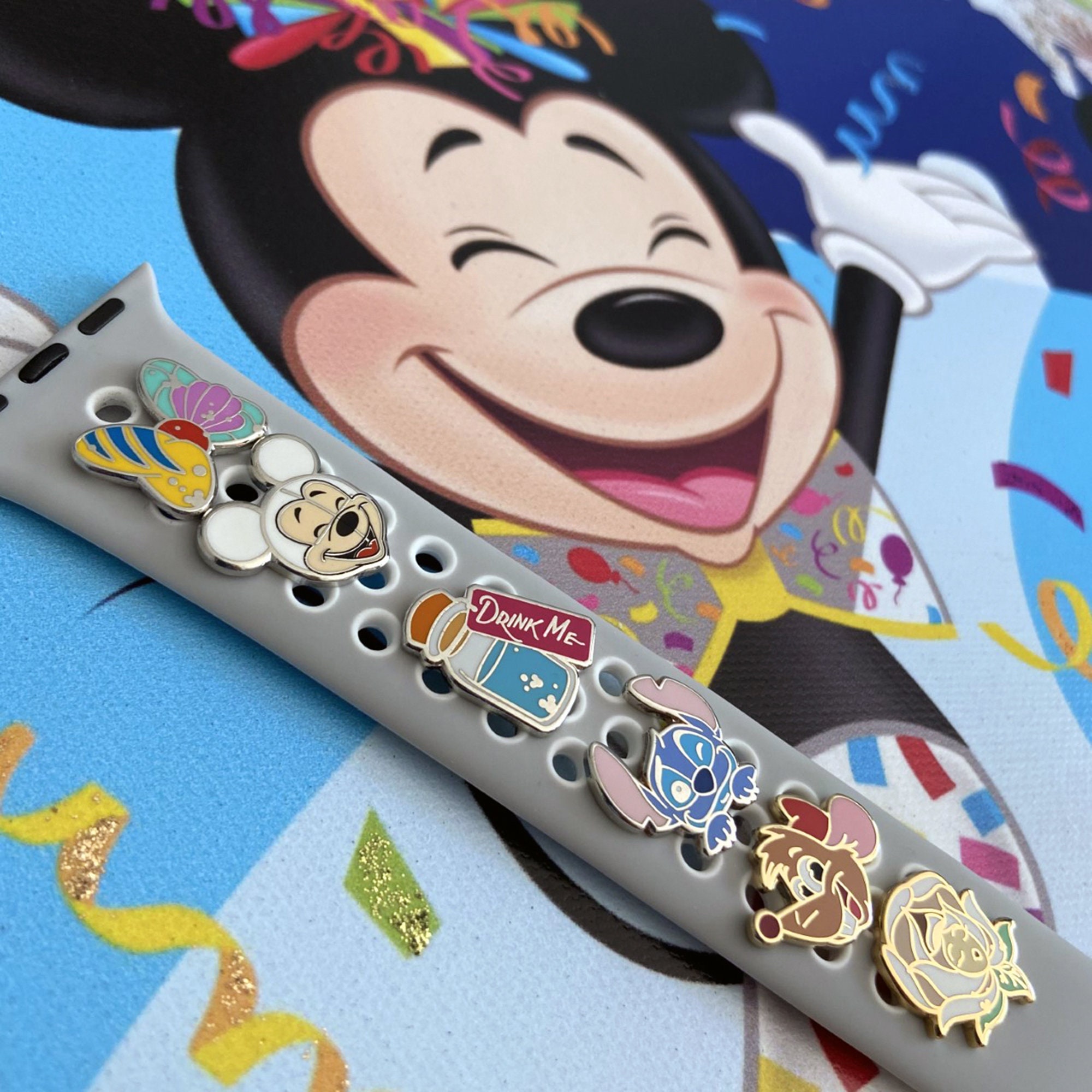 Watch Charms Drink Me Watch Charm Stitch Watch Charm Mickey Watch Charm Alice in Wonderland Watch Charm Ariel Watch Charm